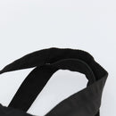 PRADA Hand Bag Nylon Black Silver Auth 154513-8