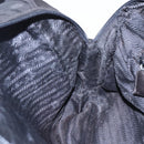 PRADA Hand Bag Nylon Black Silver Auth 154514-22