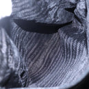 PRADA Hand Bag Nylon Black Silver Auth 154514-25