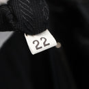 PRADA Hand Bag Nylon Black Silver Auth 154514-12