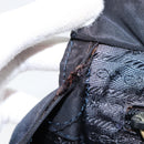 PRADA Hand Bag Nylon Navy Gold Auth 154517-21