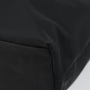 Salvatore Ferragamo Tote Bag Nylon Black Silver Auth 154520-15