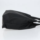 Salvatore Ferragamo Tote Bag Nylon Black Silver Auth 154520-3
