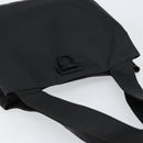 Salvatore Ferragamo Tote Bag Nylon Black Silver Auth 154520-6