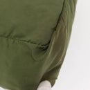 PRADA Shoulder Bag Nylon Green Silver Auth 154521-9