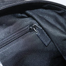 GUCCI GG Canvas Web Sherry Line Tote Bag Black Silver 131231 Auth 154522-18