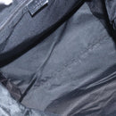 GUCCI GG Canvas Web Sherry Line Tote Bag Black Silver 131231 Auth 154522-11