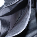 GUCCI GG Canvas Web Sherry Line Tote Bag Black Silver 131231 Auth 154522-21