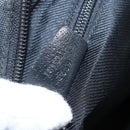 GUCCI GG Canvas Web Sherry Line Tote Bag Black Silver 131231 Auth 154522-12