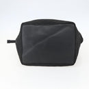 GUCCI GG Canvas Web Sherry Line Tote Bag Black Silver 131231 Auth 154522-5