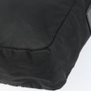 PRADA Shoulder Bag Nylon Black Silver Auth 154523-14