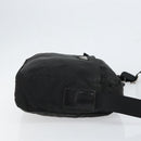 PRADA Shoulder Bag Nylon Black Silver Auth 154523-3