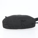 PRADA Shoulder Bag Nylon Black Silver Auth 154523-5