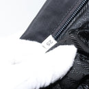 PRADA Schoudertas Nylon Zwart Zilver Authentiek 154524-12