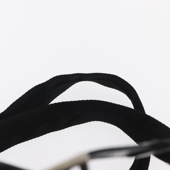 PRADA Backpack Nylon Black Silver Auth 154529