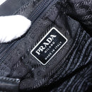 PRADA Backpack Nylon Black Silver Auth 154529-23