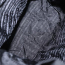 PRADA Backpack Nylon Black Silver Auth 154529-11