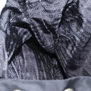 PRADA Backpack Nylon Black Silver Auth 154529-25