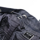 PRADA Backpack Nylon Black Silver Auth 154529-26