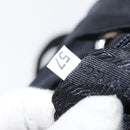 PRADA Backpack Nylon Black Silver Auth 154529-12