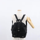 PRADA Backpack Nylon Black Silver Auth 154529-29