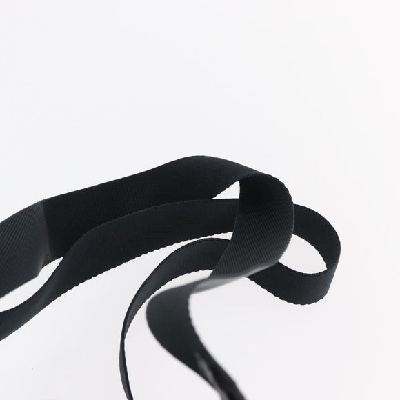 PRADA Backpack Nylon Black Silver Auth 154530