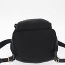 PRADA Backpack Nylon Black Silver Auth 154530-5