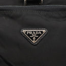 PRADA Backpack Nylon Black Silver Auth 154530-20