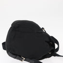 PRADA Backpack Nylon Black Silver Auth 154530-3