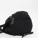PRADA Backpack Nylon Black Silver Auth 154530-4