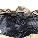 PRADA Backpack Nylon Khaki Silver Auth 154531-25