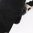PRADA Body Bag Nylon Black Silver Auth 154536-12