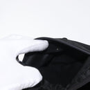 PRADA Body Bag Nylon Black Silver Auth 154536-21