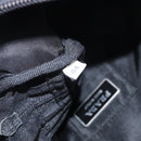 PRADA Body Bag Nylon Black Silver Auth 154536-22