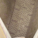 SAINT LAURENT Clutch Bag Leather 2 Set Beige Brown Auth 154537-15