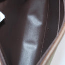 Burberrys Nova Check Clutch Bag Canvas Leather 2 Set Black Beige Auth 154538-8