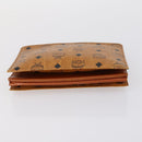 FENDI MCM Zucchino Canvas Vicetos Logogram Bag PVC 2 Set Brown Beige Auth 154539-13