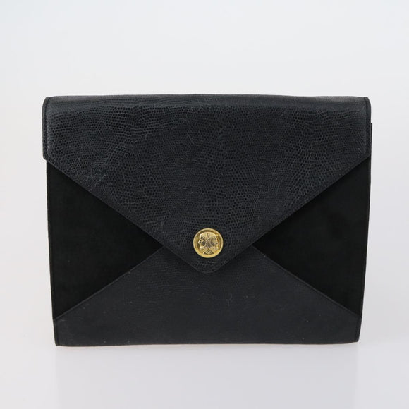 FENDI Celine Macadam Canvas Bag Leather 5 Set Beige Black Brown Auth 154540