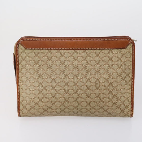 FENDI Celine Macadam Canvas Tasche Leder 5 Set Beige Schwarz Braun Auth 154540