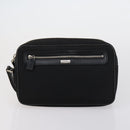 GUCCI GG Plus Supreme Bag PVC Leather Nylon 4 Set Navy Beige black Auth 154542-17