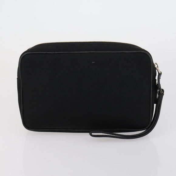 GUCCI GG Plus Supreme Bag PVC Leather Nylon 4 Set Navy Beige black Auth 154542