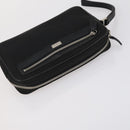 GUCCI GG Plus Supreme Bag PVC Leather Nylon 4 Set Navy Beige black Auth 154542-19