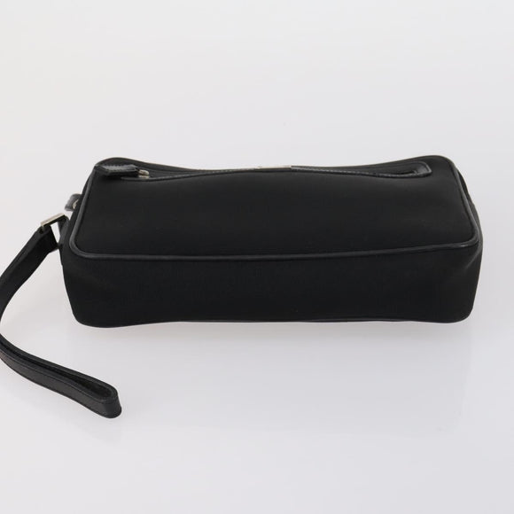 GUCCI GG Plus Supreme Bag PVC Leather Nylon 4 Set Navy Beige black Auth 154542