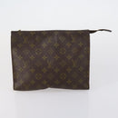 LOUIS VUITTON Monogram Clutch Bag 3 Set LV Auth 154543-9