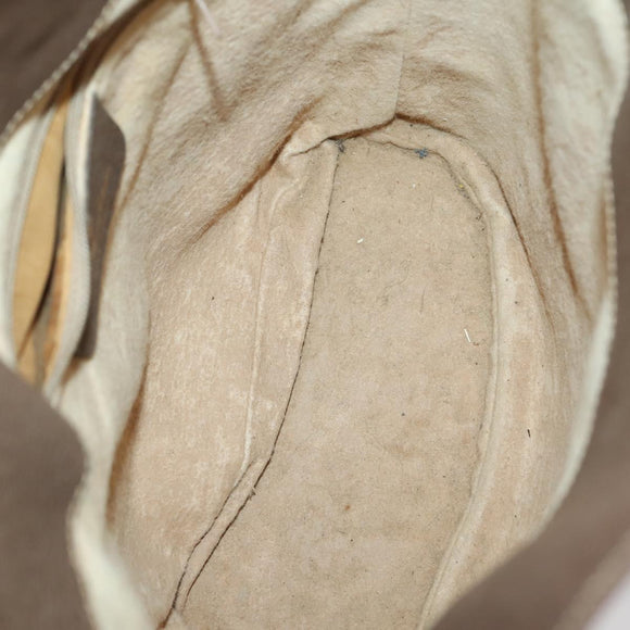 GUCCI GG Supreme Shoulder Bag patent 3 Set Beige Black Auth 154545