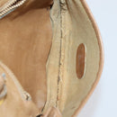 GUCCI GG Supreme Shoulder Bag patent 3 Set Beige Black Auth 154545-23