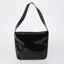 GUCCI GG Supreme Shoulder Bag patent 3 Set Beige Black Auth 154545-3