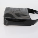 GUCCI GG Supreme Shoulder Bag patent 3 Set Beige Black Auth 154545-4