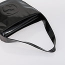 GUCCI GG Supreme Shoulder Bag patent 3 Set Beige Black Auth 154545-5