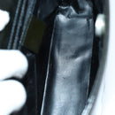 GUCCI GG Supreme Shoulder Bag patent 3 Set Beige Black Auth 154545-8